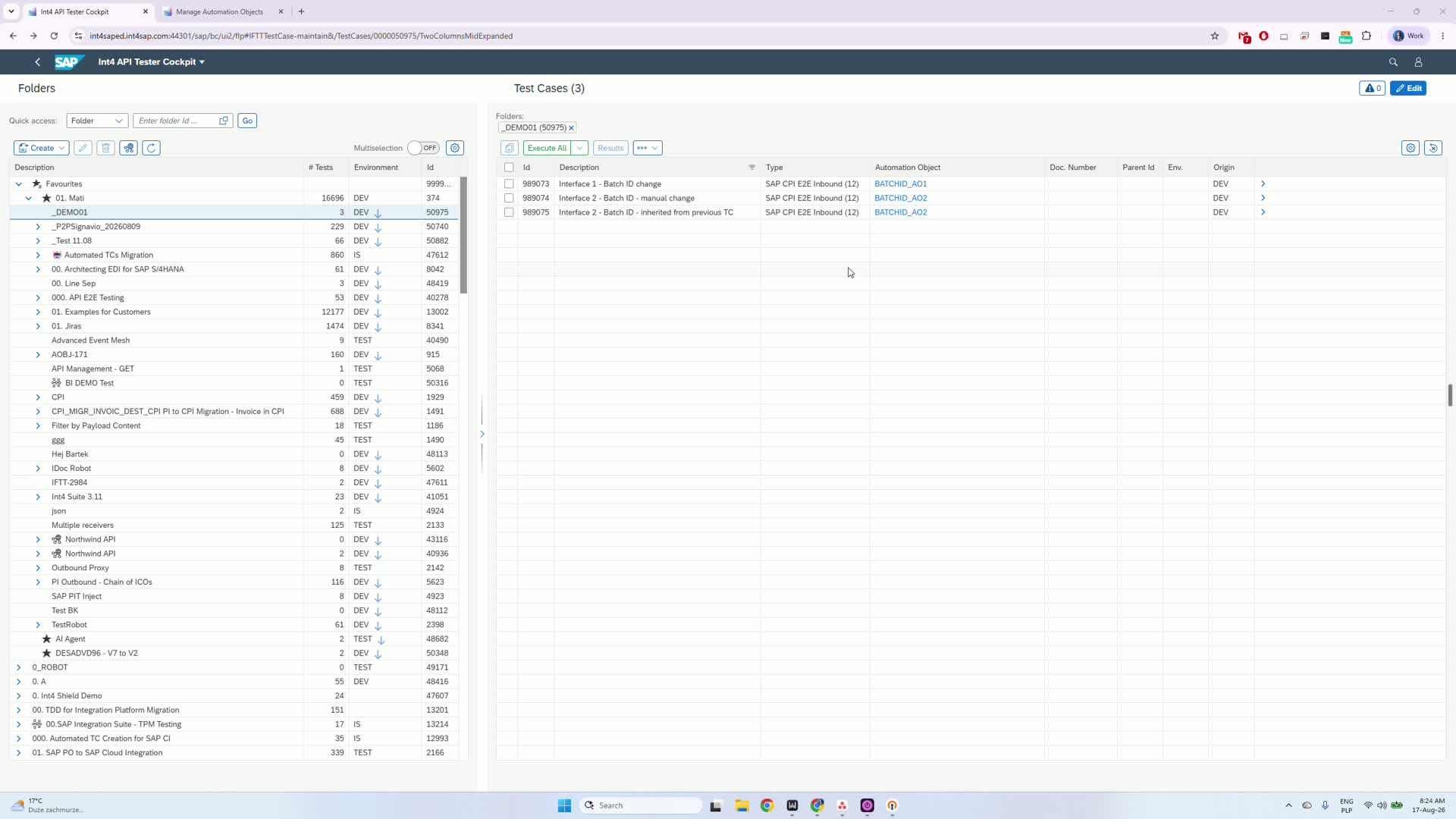 Step 2 - creating a variable in the automation object