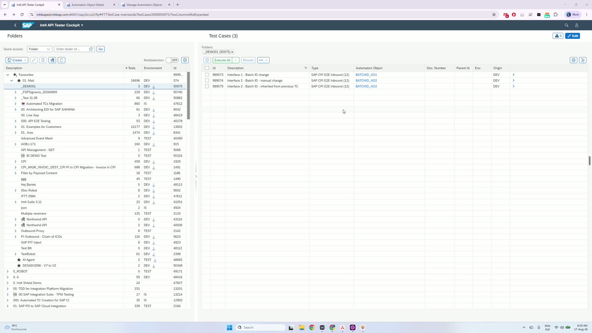 Step 5 - repeating the setup for the second interface manually