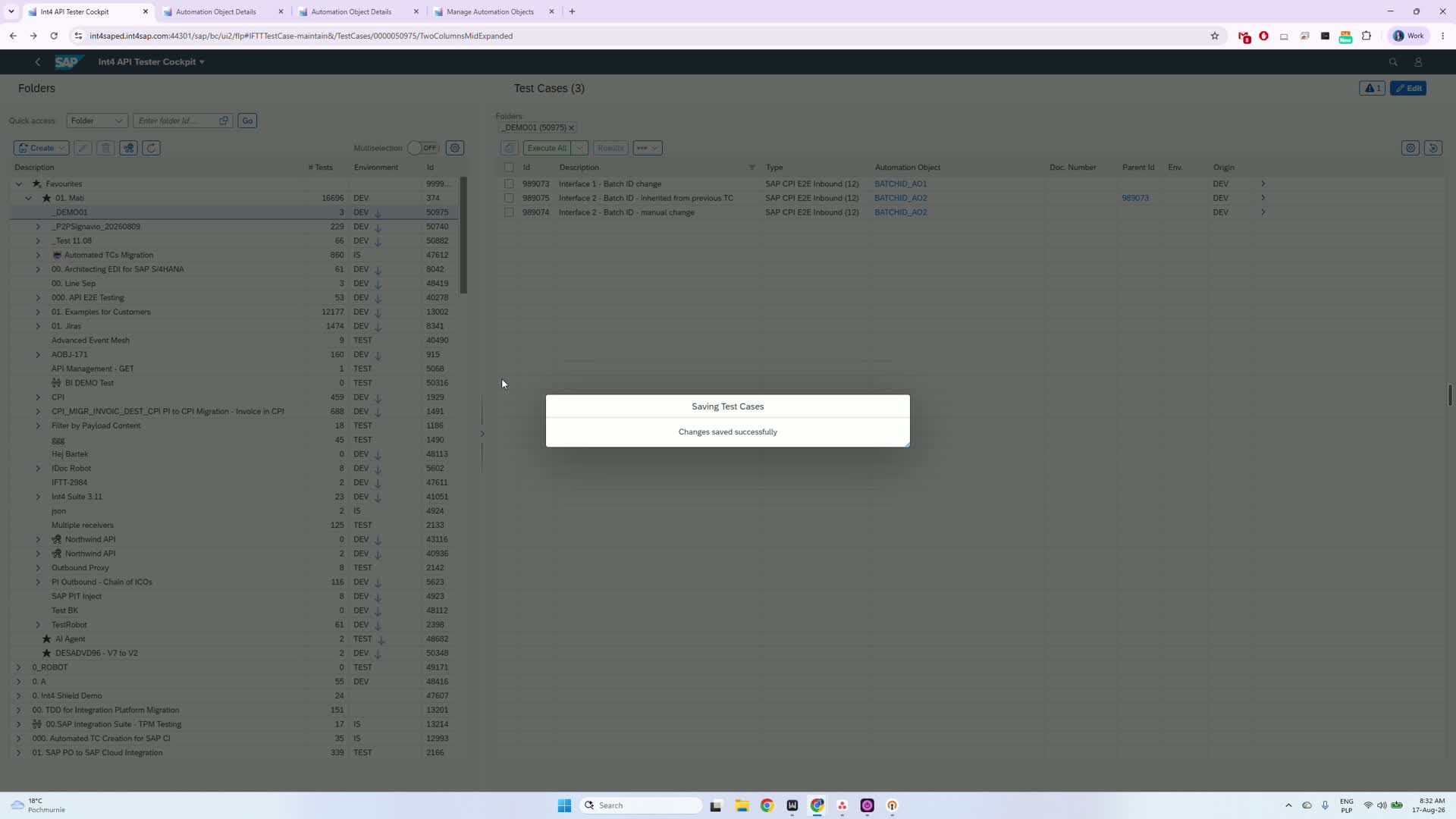 Step 8 - verifying the inherited value